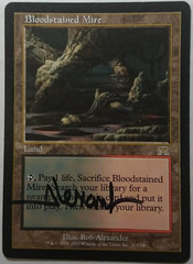 Bloodstained Mire - Signed